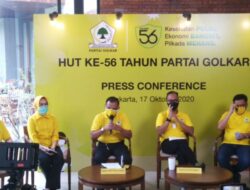 Jelang HUT Partai Golkar ke-56 Tahun 2020