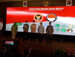 Boy Rafli Amar, Mengukuhkan Gugus Tugas Pemuka Agama Untuk Cegah Paham Radikal Terorisme