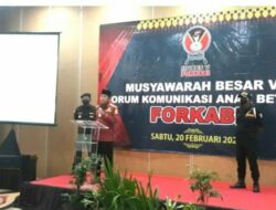 Secara Aklamasi, Abdul Ghoni Ditetapkan sebagai Ketua Umum FORKABI