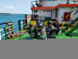 Tingkatkan Ketrampilan dan Pemahaman Prosedur, Satrol Lantamal IV Gelar Latihan VBSS TW I Tahun 2021