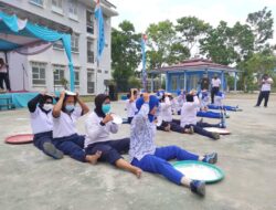 Peringati HUT Lanal ke 16, Prajurit  Laksanakan Olahraga Bersama