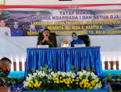 Panglima Koarmada I Melaksanakan Kunjungan Kerja Ke Lanal Tanjung Balai Asahan