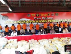 Bareskrim Polri Ungkap Jaringan Internasional Narkotika