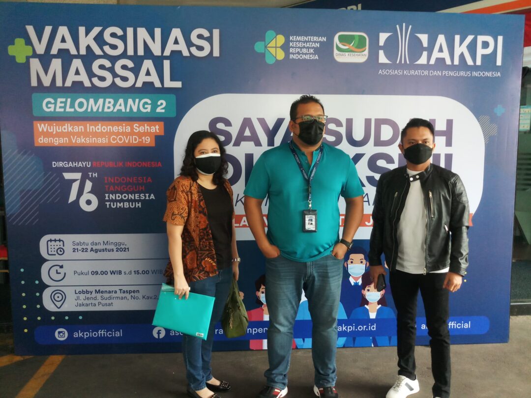 AKPI Gelar Vaksinasi Massal Dosis 2