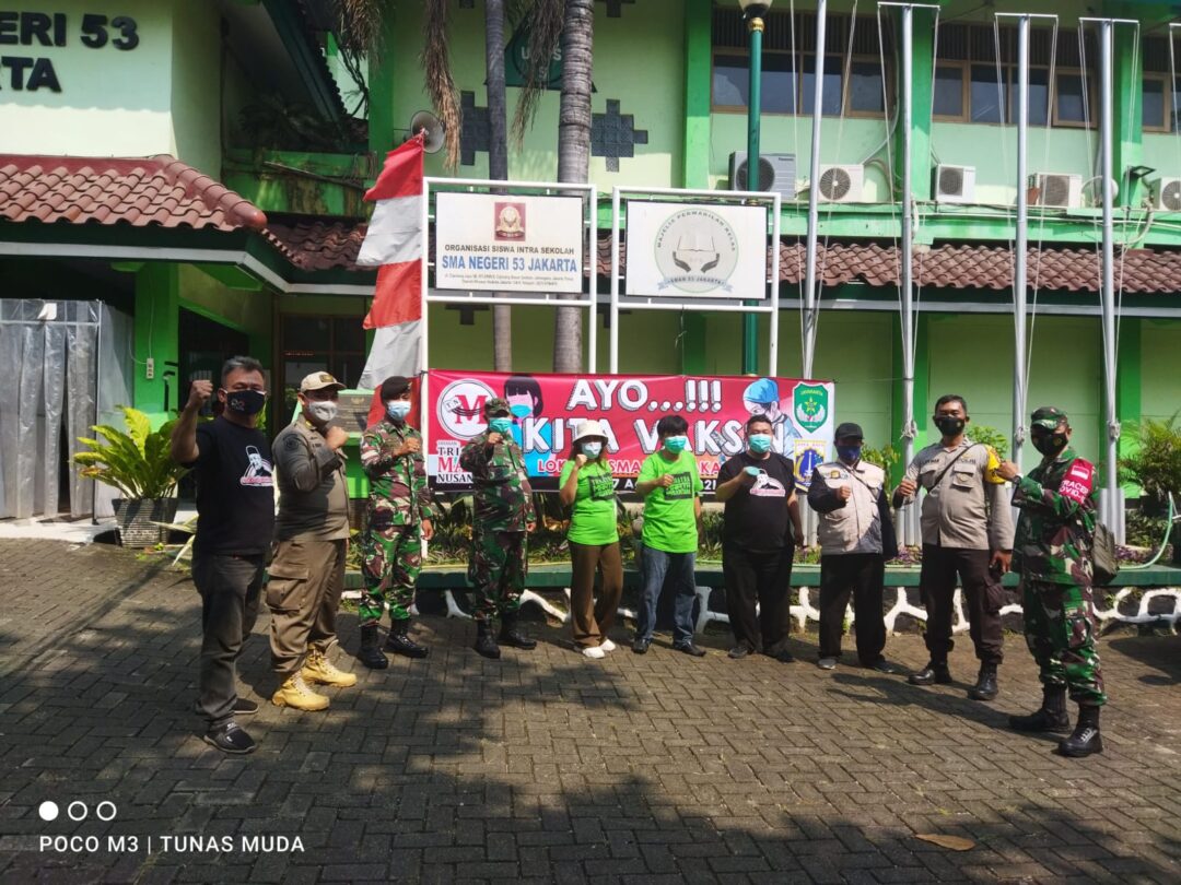 Kolaborasi Sobat Jarwo Bersama Yayasan Marta Nusantara dan TNI Gelar Vaksinasi Covid-19