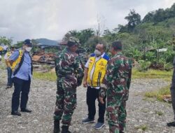 Wamen PUPR RI Tinjau Jembatan Sahayu dan Lokasi Pasca Konflik di Elelim