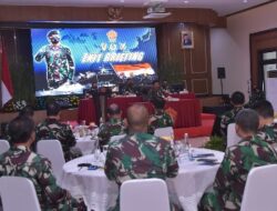 Diakhir Jabatannya, Marsekal TNI Hadi Tjahjanto, S.I.P. Adakan Exit Briefing