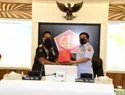 Serah Terima Jabatan Panglima TNI di Mabes TNI