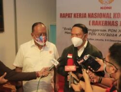 Menpora Resmi Membuka Rakernas KONI 2021