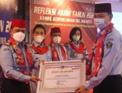 Akhiri Tahun 2021 Dengan Prestasi, Kanwil Kemenkumham DKI Jakarta Siap Songsong Tahun 2022