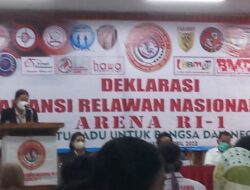 Cari Pemimpin Seperti Jokowi, Puluhan Organ Relawan Deklarasi Aliansi Relawan Nasional RI-1