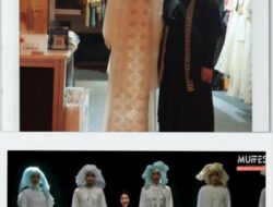 Padukan Bahan Tenun Sutra Brand Anggia Handmade Tampil di Muslim Fashion Festival 2022
