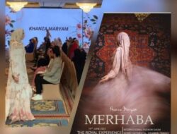 KHANZA MARYAM Angkat Tema Merhaba Markamarie Hadir di International Fashion Show Hotel Intercontinental , Turki 2022