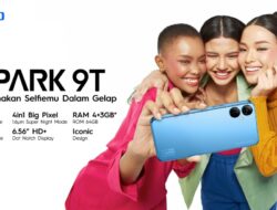 TECNO Dobrak Pasar Indonesia Bawa SPARK 9T, Harga 1 Jutaan Dengan Resolusi Kamera Swafoto Low Light 32MP Tertinggi di Kelasnya