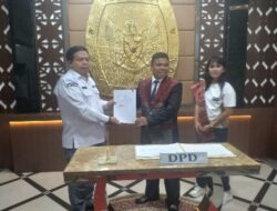 Darman Saidi Siahaan Calon DPD RI Dapil Jakarta Daftarkan Diri ke KPU DKI Jakarta