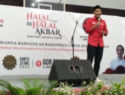 Gelar Halal Bihalal Akbar PDI Perjuangan Jaktim, Dwi Rio Sambodo : Mantapkan Langkah Serta Soliditas untuk Bergerak, Semangat dan Menang 