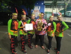 PERWOSI Kaltim Raih Juara Penyaji Koreo dan Kostum Terbaik di Ajang Lomba Senam Kreasi Tingkat Nasional 2023