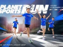 Planet Sports Ajak Masyarakat untuk Giat Berlari, Kumpulkan Poin, dan Dapatkan Running Gear