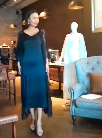 Salah satu koleksi baju tidur "Asmara Sandya'.
