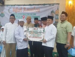 Jenderal ( Purn) Dudung Abdurahman Bersama AMAN  Memberi Bantuan Untuk Kemaslahatan Masjid dan Santunan 100 Anak Yatim di Kawasan Jakarta Pusat