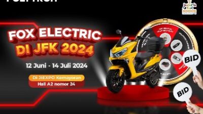 Solusi Mobilitas Hijau: POLYTRON Gelar Lelang Motor Listrik Mulai Rp1 Jutaan di PRJ
