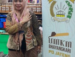 Dukung UMKM, PD Bhayangkari Jateng Ikuti  Bazar Kreasi Bhayangkari Nusantara 2024