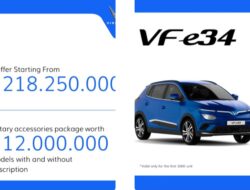 VinFast Tawarkan Harga Terjangkau untuk SUV Listrik VF e34 dan VF 5 di Pameran GIIAS 2024