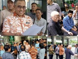 Ahli Waris Tabrani Didampingi Kuasa Hukum Hadiri Pemeriksaan lokasi Sengketa lahan di Karet Tengsin Jakpus