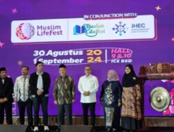 Muslim LifeFest 2024 Resmi dibuka Dorong Pertumbuhan Ekonomi Syariah Dunia Melalui Exhibiton