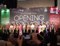 DIrjen Kemenperin Resmi Membuka Pameran ALLPack Indonesia dan ALLPrint Indonesia 2024