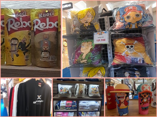 Special merchandise rilisan One Piece x Tahilalats