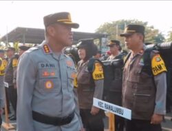 Kegiatan Apel Pengecekan Kesiapan Pengamanan TPS 