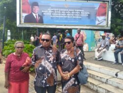 Marthen Saflesa Hadiri Pelantikan Bupati dan Wakil Bupati Terpilih 2024 Kab Sorong Selatan di Jakarta
