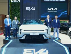 Kia EV4 Tampil Perdana di GIIAS 2025, Usung Interior Premium dan Jarak Tempuh hingga 633 Km
