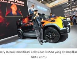 Chery J6 Tampil Modifikasi di GIIAS 2025, Hadirkan SUV Listrik Keluarga Bergaya Off-Road