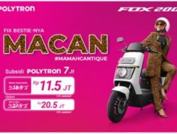 Resmi Dirilis! Polytron Fox 200 Motor Listrik Stylish Khusus Perempuan, Harga Cuma 11 Jutaan!