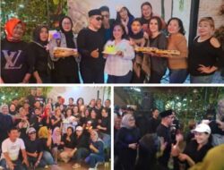 Ratu Sustiyawanti, CEO Exhibition Interior Rayakan Ulang Tahun Ke-49 dalam Nuansa Hitam Penuh Kehangatan