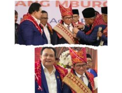 Gubernur DKI Jakarta Pramono Anung Didampingi Istri Dianugerahi Marga Sebayang oleh Komonitas Karo 