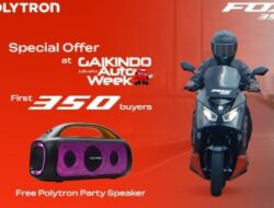 Debut Perdana di GJAW 2025, Intip Inspirasi Desain Ergonomis dan Kesan Premium Polytron FOX-350
