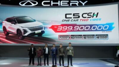 IIMS 2026: Chery Luncurkan C5 CSH, SUV Hybrid dengan Jarak Tempuh 1.000 Km
