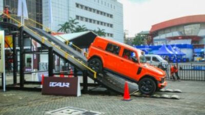 iCAR V23 Tunjukkan Kemampuan Nyata di Chery x iCAR Adventure Park IIMS 2026