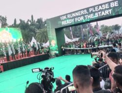 Semarak HUT ke-65 Kostrad: 10 Ribu Peserta Padati Monas dalam “Kostrad Run 2026”