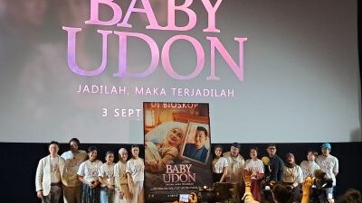 Film ‘Baby Udon’ Rilis Trailer dan Poster Resmi, Angkat Kisah Nyata Viral Perjuangan Cinta Fanny Kondoh dan Mendiang Suami