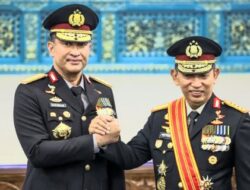 Resmi Dilantik Presiden, Suyudi Ario Seto dan Wahyu Hadiningrat Jalani Sertijab di Mabes Polri